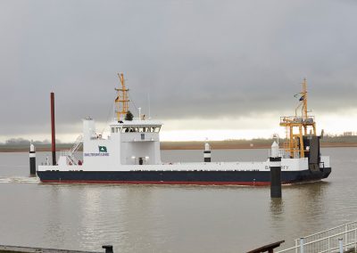 Methanol-Hafenboot